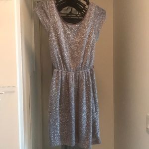 Silver Flow Dress